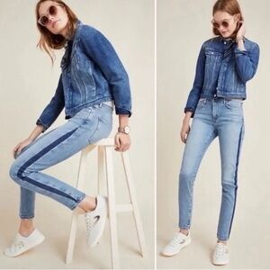 AGOLDE 28 Toni Mid-Rise Vintage Denim